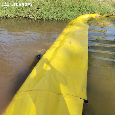 Barrage anti-inondation portable à gonflement automatique de l'usine Litong Chine, pour la protection rapide contre les inondations, en vente