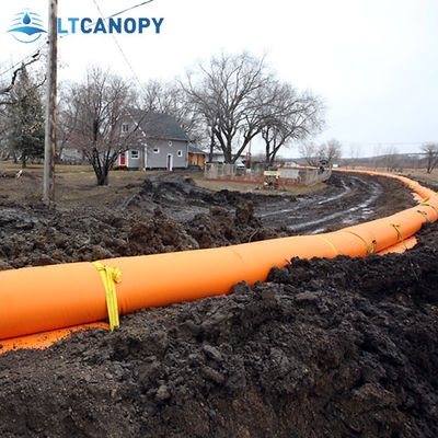 Barrière anti-inondation gonflable facile pour barrage Litong, tube anti-inondation pour la maison