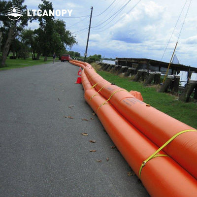 Barrière anti-inondation gonflable facile pour barrage Litong, tube anti-inondation pour la maison