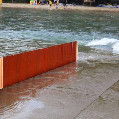 Solution économique de Litong Rapidement déployé Support de portabilité Barrière de protection contre les inondations personnalisée