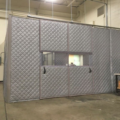 Litong - Panneau acoustique ignifuge et insonorisant pour la construction extérieure, Gris Argenté, Barrière acoustique