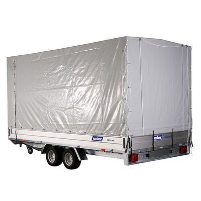 Bâche de camion en PVC blanc imperméable sur mesure Litong Good Strength