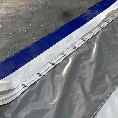 Bâche de camion en PVC blanc imperméable sur mesure Litong Good Strength