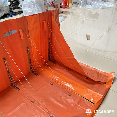 Litong Nouveau design amélioration protection contre les inondations PVC barrière contre les inondations