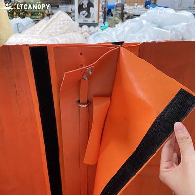 Litong Nouveau design amélioration protection contre les inondations PVC barrière contre les inondations