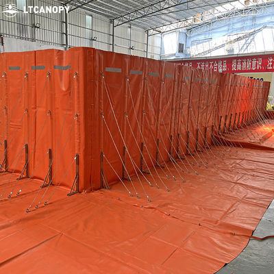 Litong Nouveau modèle de barrière de contrôle des inondations 1.8M haute barrière d'inondation amovible personnalisée