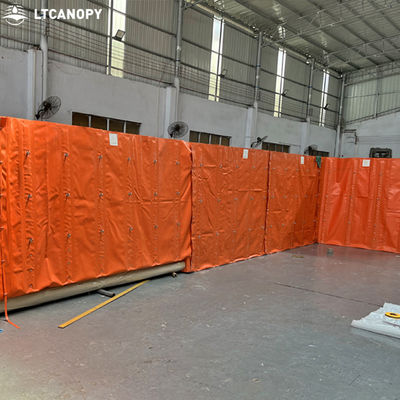 Litong Nouveau modèle de barrière de contrôle des inondations 1.8M haute barrière d'inondation amovible personnalisée