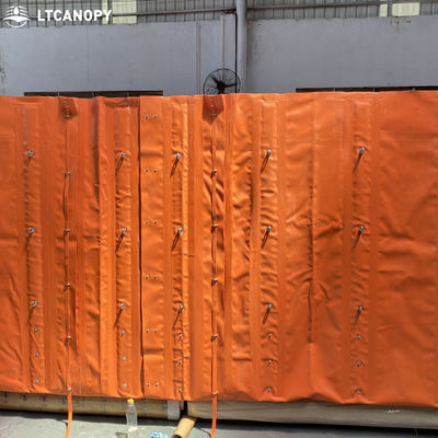 Litong Nouveau modèle de barrière de contrôle des inondations 1.8M haute barrière d'inondation amovible personnalisée