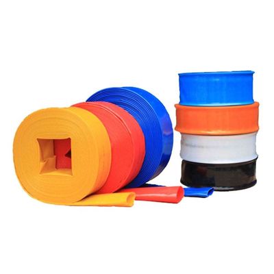 Tuyau d'irrigation en PVC Litong 8 pouces, tuyau d'eau pour l'agriculture, tuyau de pompe à eau, PVC plat, fournisseur de tuyaux d'usine en Chine