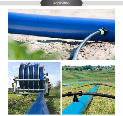Tuyau d'incendie d'irrigation de 20 pouces de la ferme agricole Litong, tuyau plat en PVC pour l'irrigation