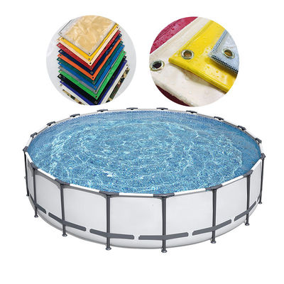 Une piscine pliable en plastique en PVC