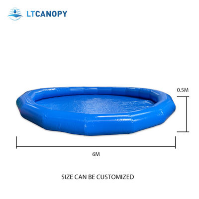 Litong Family Lounge Pool pour les enfants Adultes Géant gonflable ronde Forme personnalisée Taille piscine en PVC