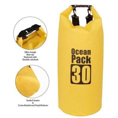 Sac sec imperméable à l'eau pour la pêche, la navigation en kayak, le seau pliant, le surf, le rafting, le camping
