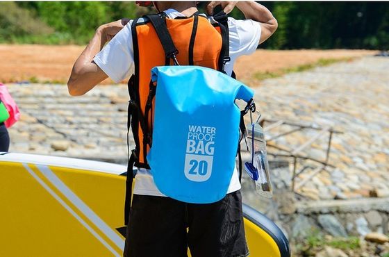 Sac sec imperméable à l'eau pour la pêche, la navigation en kayak, le seau pliant, le surf, le rafting, le camping