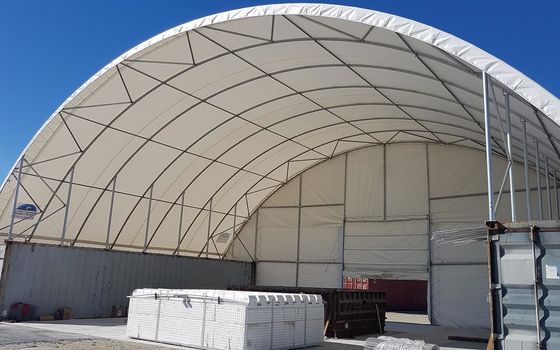 Litong Abri de conteneur maritime industriel en dôme en PVC de haute qualité pour le stockage d'équipement