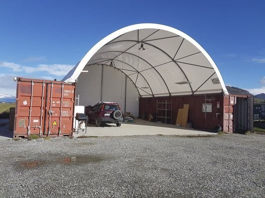 Litong Abri de conteneur maritime industriel en dôme en PVC de haute qualité pour le stockage d'équipement