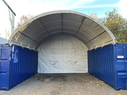 Litong Abri de conteneur maritime industriel en dôme en PVC de haute qualité pour le stockage d'équipement