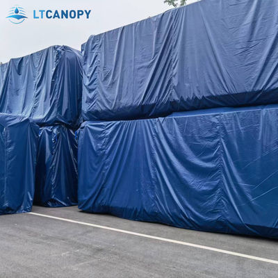 Litong Fabricant de bâche robuste enduite de PVC pour conteneur maritime