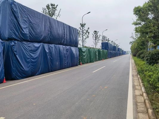 Litong Fabricant de bâche robuste enduite de PVC pour conteneur maritime