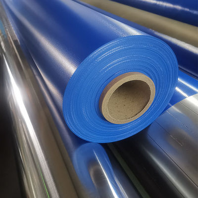 Bâche de protection pour conteneur maritime Litong Eco Friendly, forme de boîte, bleue, 750 g/m² en PVC