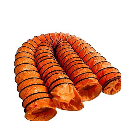Litong 14 pouces PVC rétractable à la flamme tuyau de conduit flexible 12 pouces PVC tuyau de conduit d'air
