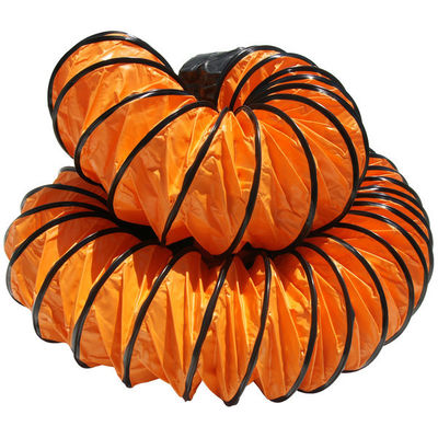 Meilleur vendeur du conduit de ventilation minière Portable souffleur tuyau flexible du conduit de ventilation PVC laminé revêtu Fabricant