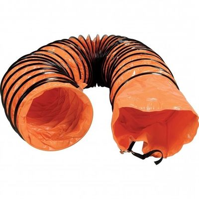 Meilleur vendeur du conduit de ventilation minière Portable souffleur tuyau flexible du conduit de ventilation PVC laminé revêtu Fabricant