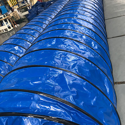 Tuyau de conduit flexible de 12 pouces de l'usine Litong China à vendre, fabrication de tuyaux de conduit d'air, tuyau de conduit en PVC pour climatisation