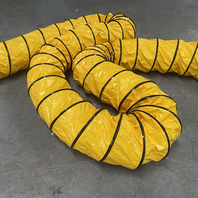 Tuyau flexible de ventilation en PVC Litong, vente en gros, tuyau en spirale en tissu PVC, tuyau flexible de ventilation de type tarière