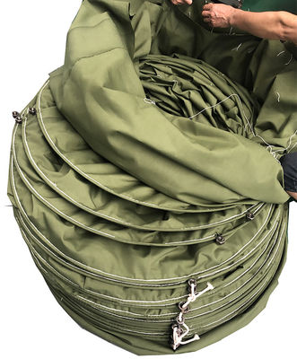 Litong Chine Fabrication Flexible Tuyau de Conduit d'Air Silicone Toile Souple Tuyau de Conduit d'Air