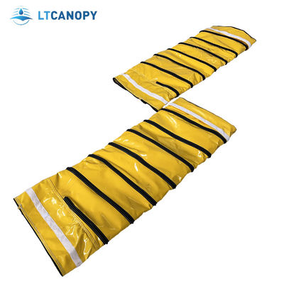 Litong conduit de ventilation en PVC ignifuge flexible conduit d'aviation