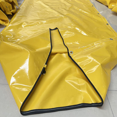 Système de ventilation en PVC résistant au feu flexible Litong pour les mines et les tunnels
