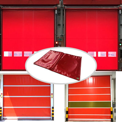 Grande vente Entrepôt frigorifique Rideau roulant pliant à rouleaux Porte rapide en PVC électrique Porte automatique rapide en PVC