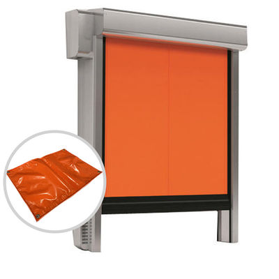 Porte en PVC en usine directe Porte de rideau roulant télécommande Porte en PVC haute vitesse