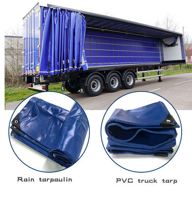 Bâche de camion rideau latéral de camion Fournisseur de bâche en PVC durable Logo personnalisé
