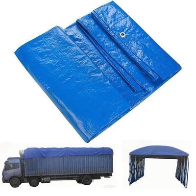 Bâche de camion en toile bleue robuste commerciale personnalisée Litong, bâches imprimées, toile de bâche