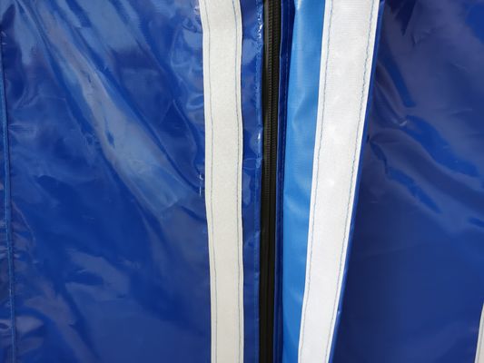 Bâche de camion en toile bleue robuste commerciale personnalisée Litong, bâches imprimées, toile de bâche