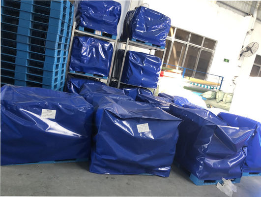 Bâche de camion en toile bleue robuste commerciale personnalisée Litong, bâches imprimées, toile de bâche