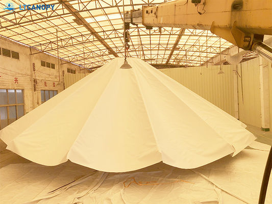 Chine Parapluie extérieure Roche imperméable à l'eau couvrant le vent Tensile tissu auvents Tente de fête auvents hôtel