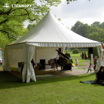 Litong Hot New Promotion PVC Canopy Tensile Tissu Étirement Tente en PVC Tissu de pagode Tente extérieure