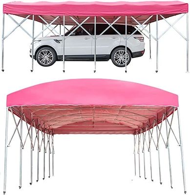Litong Grand mobile poussant-tirer canopée extérieure tente rétractable pliable auvents pare-soleil garage
