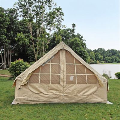 Tente de camping gonflable en tissu Oxford 600D avec tissu imperméable durable pour les aventures en plein air