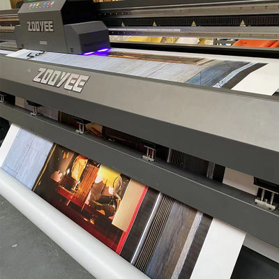 Impression UV personnalisée du logo Litong sur bâche PVC - Service d'impression UV