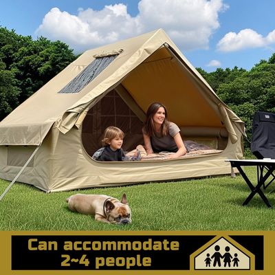 Litong Durable 600D Tente en toile de tissu d'Oxford Chambre gonflable pour le camping